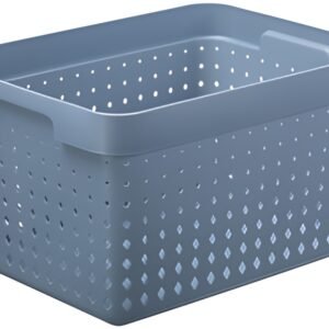 NHG Bac de rangement SEOUL BASKET L, PP, bleu