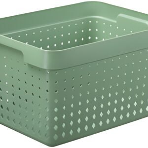 NHG Bac de rangement SEOUL BASKET L, PP, vert
