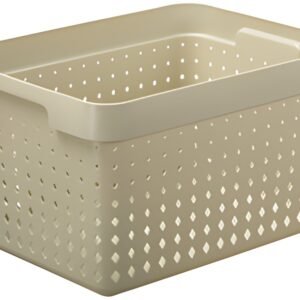 NHG Bac de rangement SEOUL BASKET L, PP, beige
