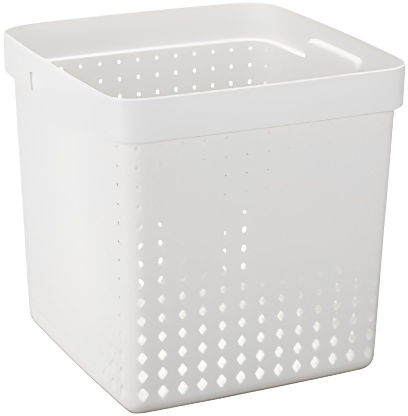 NHG Bac de rangement SEOUL BASKET XL, PP, blanc
