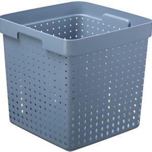 NHG Bac de rangement SEOUL BASKET XL, PP, bleu