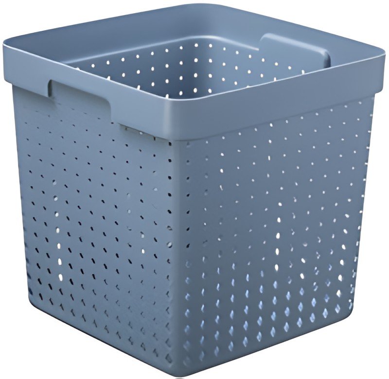 NHG Bac de rangement SEOUL BASKET XL, PP, bleu