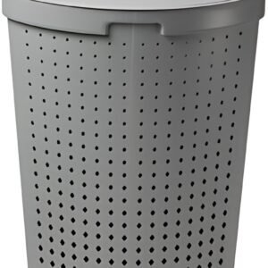 NHG Panier à linge SEOUL, 62 litres, triangulaire, gris