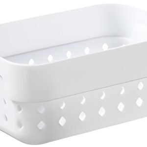 NHG Corbeille de rangement SEOUL ORGANIZER S, blanc