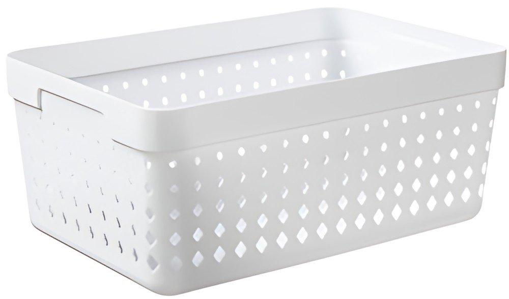 NHG Corbeille de rangement SEOUL ORGANIZER XL, blanc