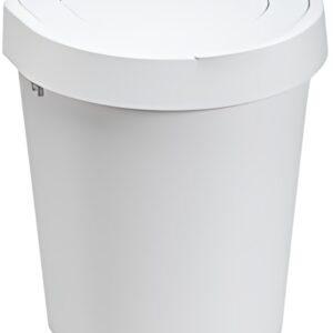 plast team Poubelle SEATTLE, 10 litres, blanc