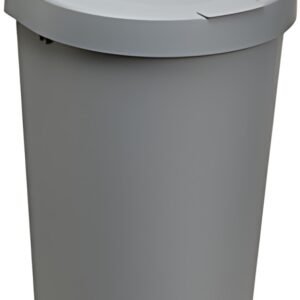 plast team Poubelle SEATTLE, 25 litres, argent