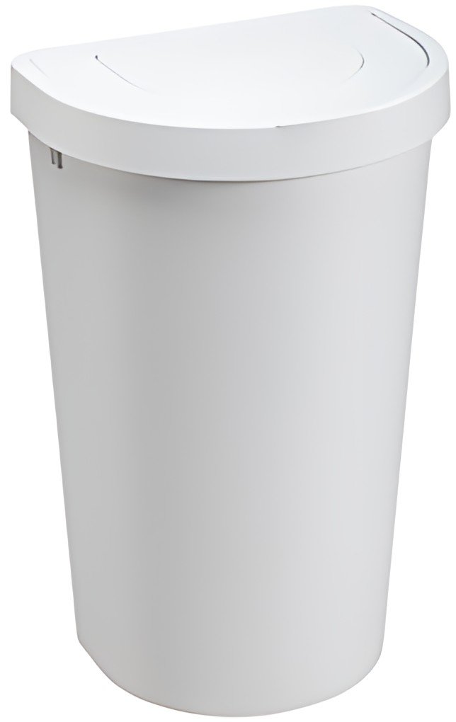 plast team Poubelle SEATTLE, 45 litres, blanc