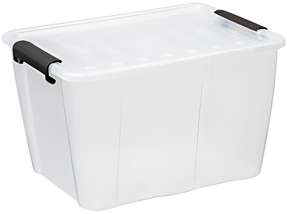 plast team Boîte de rangement HOME BOX, 15 L, transparent