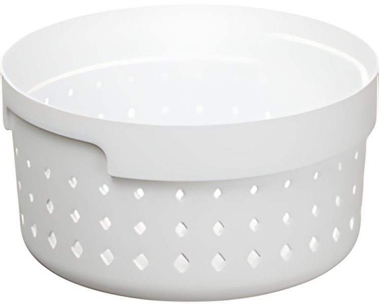 NHG Bac de rangement SEOUL ROUND ORGANIZER S, blanc