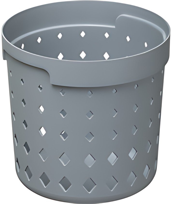 NHG Bac de rangement SEOUL ROUND ORGANIZER M, gris