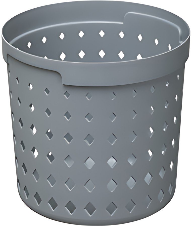 NHG Bac de rangement SEOUL ROUND ORGANIZER L, gris
