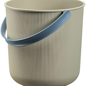 NHG Seau de rangement AKITA, 10 litres, beige clair / bleu