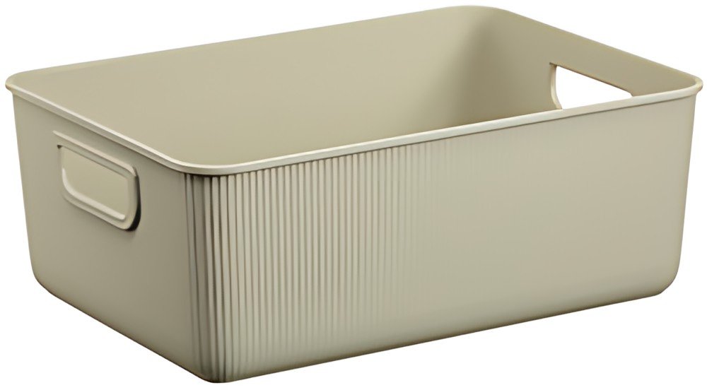 NHG Boîte de rangement AKITA STORAGE M, PP, beige clair