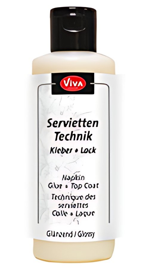 ViVA DECOR Technique des serviettes Colle + Vernis, 82 ml