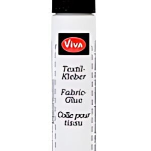 ViVA DECOR Colle pour tissu, transparent, 28 ml