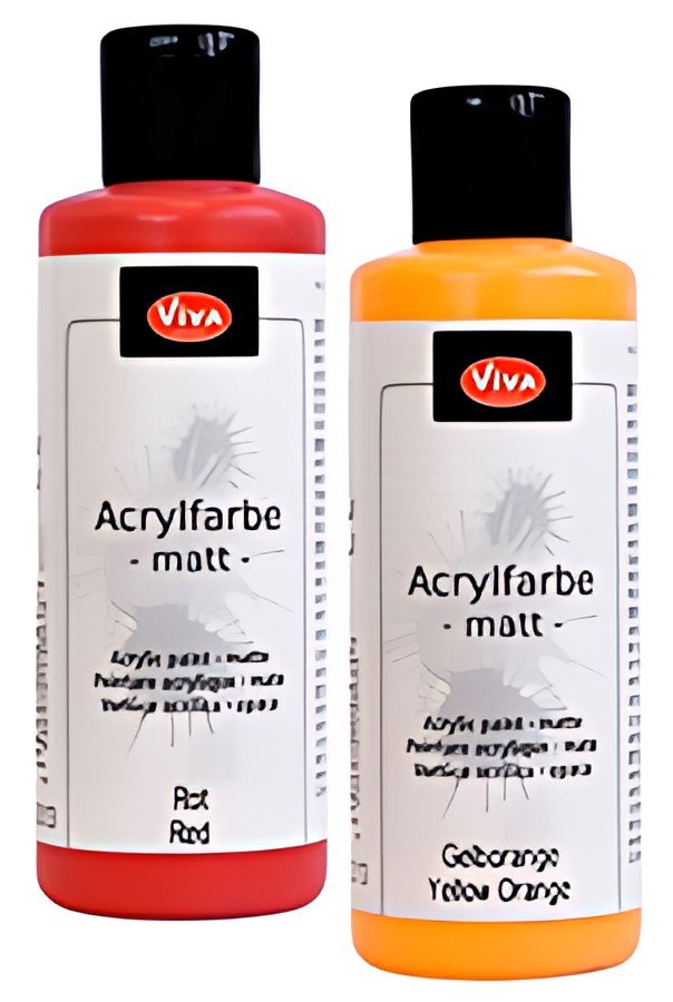 ViVA DECOR Peinture acrylique, 82 ml, moutarde