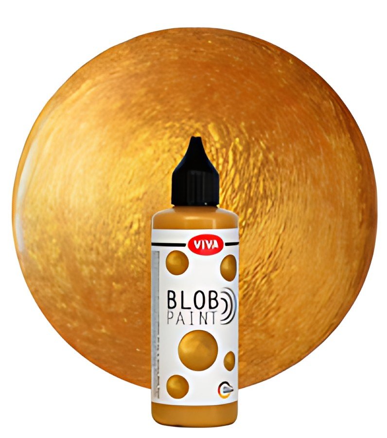 ViVA DECOR Blob Paint, 90 ml, champagne métallisé