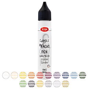 ViVA DECOR Candle Wachs Pen, 28 ml, fuchsia