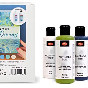 ViVA DECOR Set de peinture acrylique "Ocean Dreams" 6 pièces