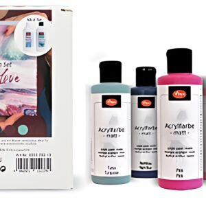 ViVA DECOR Set de peinture acrylique "Berry Love", 6 pièces