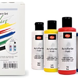 ViVA DECOR Set de peinture acrylique "Basic Colors" 6 pièces