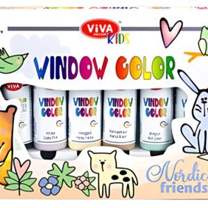 ViVA DECOR Kit Window Color Viva KIDS "Nordic Friends"