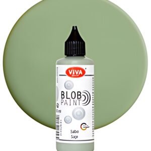 ViVA DECOR Peinture Blob Paint 90 ml, bois de rose
