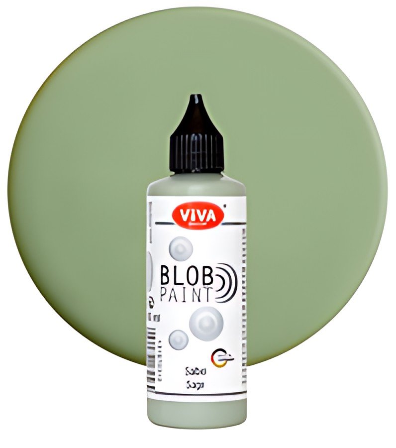 ViVA DECOR Peinture Blob Paint 90 ml, bois de rose
