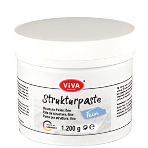 ViVA DECOR Pâte structurée fine, blanc, 1.200 g