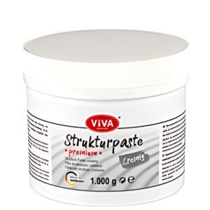 ViVA DECOR Pâte structurée PREMIUM crémeuse, blanc, 1.000 g