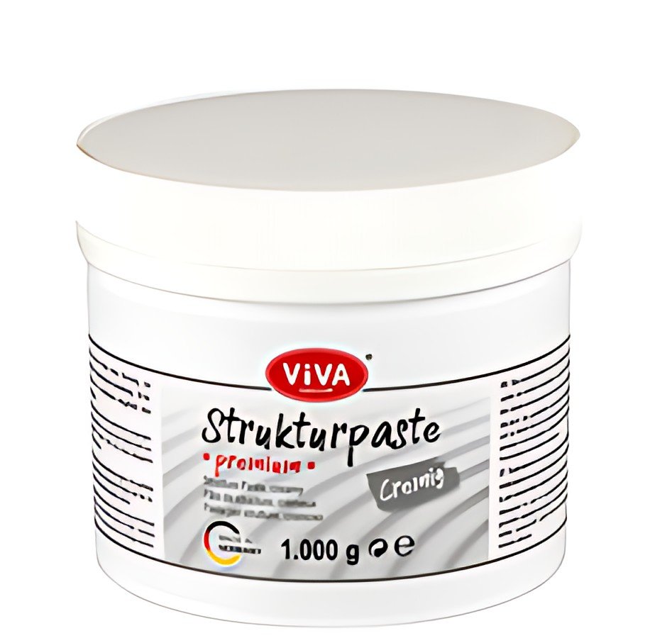 ViVA DECOR Pâte structurée PREMIUM crémeuse, blanc, 1.000 g