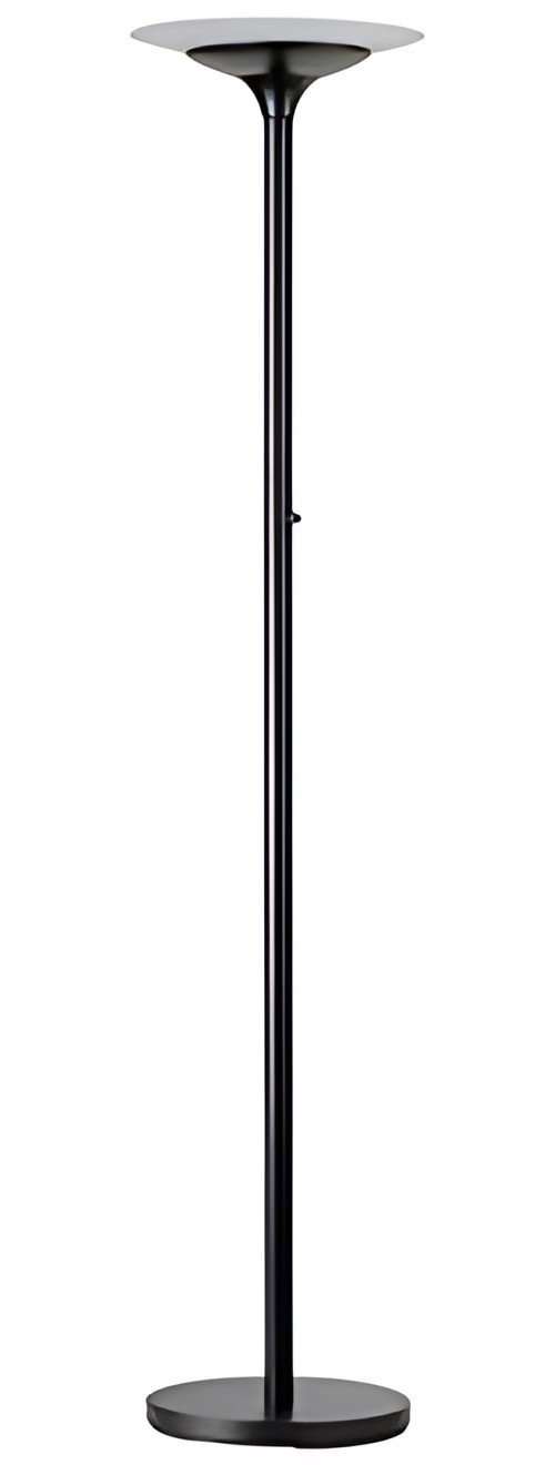 UNiLUX Lampadaire à LED VARIAGLASS, couleur: noir