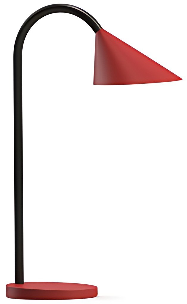 UNiLUX Lampe de bureau à LED SOL, couleur: rouge