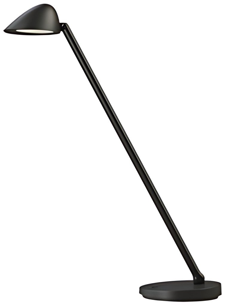 UNiLUX Lampe de bureau à LED JACK, avec port USB, noir