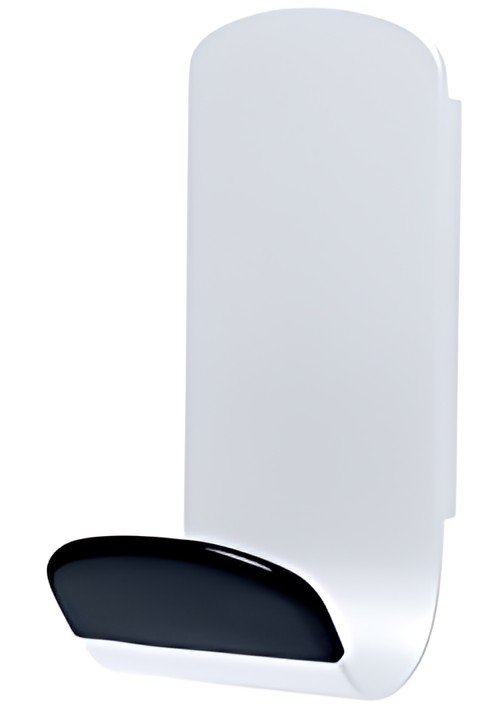 UNiLUX Patère "STEELY", magnétique, blanc