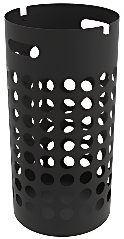 UNiLUX Porte-parapluie SLIM, en plastique, noir