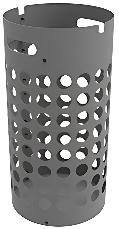 UNiLUX Porte-parapluie SLIM, en plastique, gris