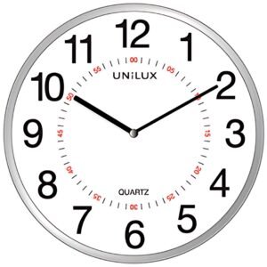 UNiLUX Horloge murale à quartz "ARIA", diamètre: 305 mm