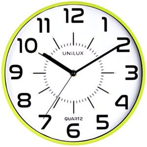 UNiLUX Horloge à quartz "POP", diamètre: 300 mm, vert