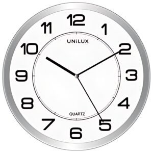 UNiLUX Horloge murale à quartz "ATTRACTION", magnétique
