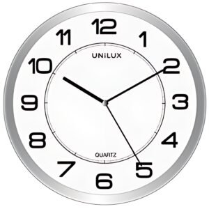 UNiLUX Horloge murale à quartz "MAGNET", magnétique