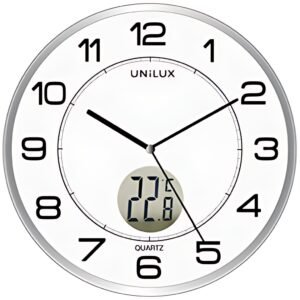 UNiLUX Horloge murale à quartz "TEMPUS", diamètre: 300 mm