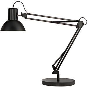 UNiLUX Lampe de bureau SUCCESS 80, pince/socle, noir