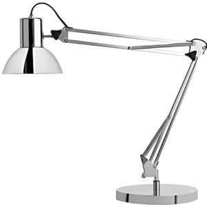 UNiLUX Lampe de bureau à LED SUCCESS 80, pince/socle, chrome