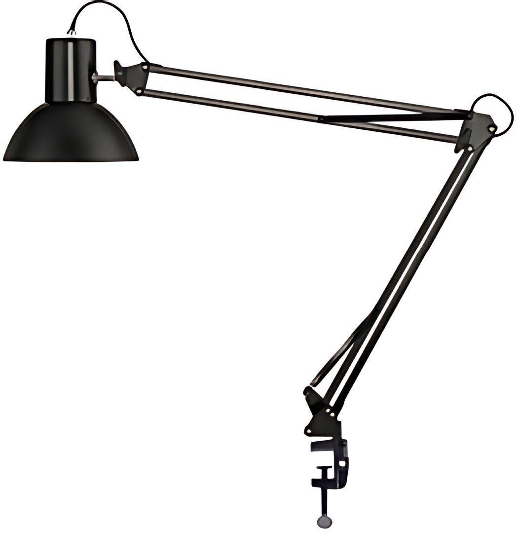 UNiLUX Lampe de bureau SUCCESS 105, pince, noir