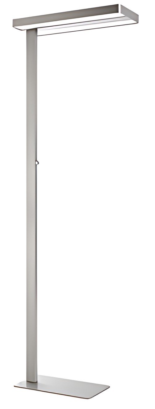 UNiLUX Lampadaire à LED LIXUS, couleur: argent
