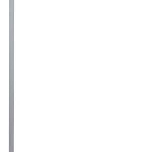 UNiLUX Lampadaire à LED STRATUS, dimmable, argent