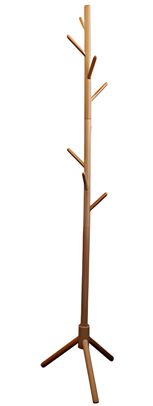UNiLUX Porte-manteau MIKADO, 8 patères, bois de hêtre