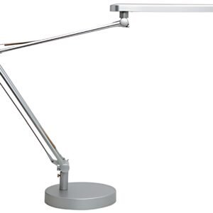 UNiLUX Lampe de bureau à LED MAMBO LED 2.0, gris métallisé